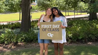 HAPPY FIRST DAY OF CLASS AT GEORGIA TECH (SOPHOMORE YEAR)