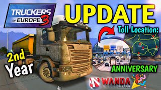 🚚Anniversary Update! - Toll Booth Locations, Features & More in Truckers Of Europe 3 by Wanda (Toe3)