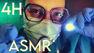 4H ASMR Français RP Examen des Nerfs Crâniens Ophtalmo Dermato ORL ASMR FR Roleplay