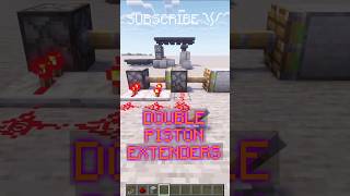 How to make a DOUBLE PISTON EXTENDER! It's all timing! | Redstone with PsiVolt #minecraft #redstone