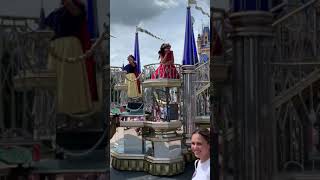 Disney Festival of Fantasy Parade at Disney World!!  Several Disney princesses are in this parade.