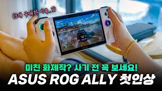 왜.. 이걸 3개나 샀을까? 미친 화제작 ASUS ROG ALLY 첫인상 | 사기 전에 꼭 보세요!