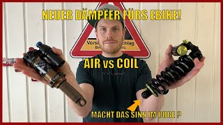 DVO JADE X COIL DÄMPFER in CUBE STEREO HYBRID 140 SLT - gestört SCHNELL!