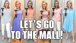 Spring/Summer Dressing Room Try On at Nordstrom & Athleta | Fashion Over 50