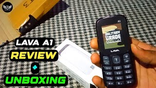 Lava A1 Black Unboxing⚡⚡ | Lava A1⚡ | Lava A1 Unboxing Amazon🔥 | Lava A1 Mobile | Deepak Wala Tech |