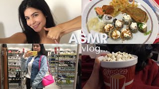 ASMR VLOG - UM POUQUINHO DA MINHA SEMANA