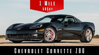 2006 Chevrolet Corvette Z06 | (Standing Mile Test)