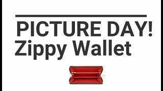 Photos Zippy Wallet in Coquelicot