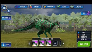 JURASSIC WORLD THE GAME IGUANOSUCHUS!!