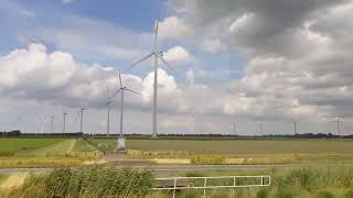 Highspeed train ride through dramatic landscapes of the Netherlands 🇳🇱😍