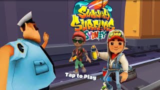 SUBWAY SURFERS GAMEPLAY PC HD P910 Sydney all character Jake and Taha Chill Taha Outfit - Friv4T