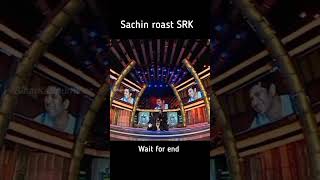 Sachin Tendulkar roast SRK😱🔥 #shorts