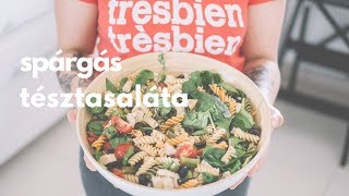 Spárgás tésztasaláta | Yama Kitchen