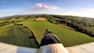 Radian RC glider with GoPro - Isle of Wight