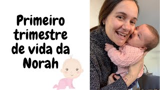 O primeiro trimestre de vida da Norah