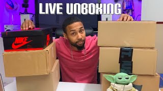 The Week’s Sneaker Pickups! Live Unboxing!