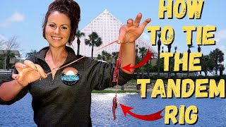 Tandem Rig - HOW TO TIE video {amazingly easy flounder rig}