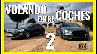 VOLANDO ENTRE COCHES II 4K