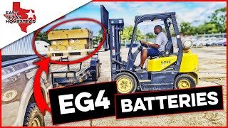 EG4 48V Batteries - Picking up from Signature Solar in Texas - Solar Series 002