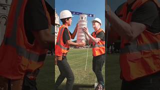 Works ने Fix किया Pisa के Tower ko  | Zach King