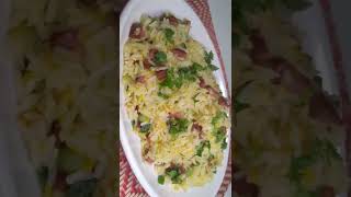 ARROZ COM CALABRESA - #shorts