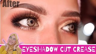 TUTORIAL EYESHADOW CUT CREASE ALA RYA WEDDING GALLERY #MAKEUP #RYAWEDDINGGALERY