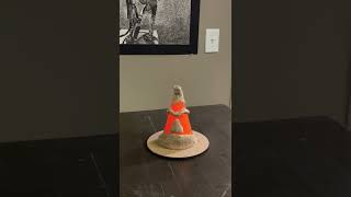 DIY sorting hat, using a mini traffic cone! #subscribeformore #crafts #diy #harrypotter #sortinghat