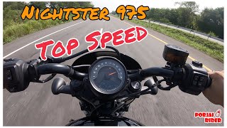 Top Speed 🔥 Harley Davidson Sportster Nightster 975