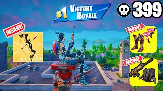 399 Elimination Solo Vs Squads "Zero Build" Gameplay Wins (Fortnite Chapter 5)