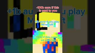 This is secret #prank #aura #funny #music #animation #sing #minecraft