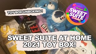 Sweet Suite At Home 2021 Swag Toy Box Unboxing!