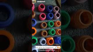 Easy Craft Ideas-DIY craft Waste material required is colors bottles & cardboard #wondersoutofwaste