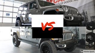 Wrangler VS  Gladiator!