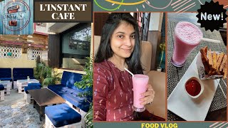 L'INSTANT CAFE | Kolkata Food Vlog | Honest Review |Strawberry shake+Fries |Short Vlog |West Bengal