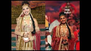 National Costumes - Miss Universe Winner (1962 to 2021)