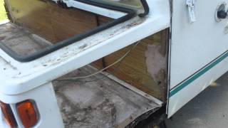 1997 Coleman Fleetwood sun Ridge roof repair prt 2