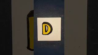 "D" Is this the first letter of your Name? If yes Pls. Leave a 👍  #shortsvideo  #shorts #alphabet