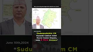 “Sudurpashchim CM Expands Cabine….