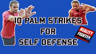 10 Palm Strikes for Winning Street Fights #martialarts #punches #streetfights #palmstrikes