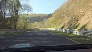 Rob's lap at Nurburgring with Simon in Porsche Carrera 4S