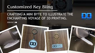 Personalized | Keychain | 3D Printed | Let's See how it's made ?!