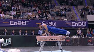 Edoardo de Rosa Italien Pauschenpferd - Gerätfinale EnBW DTB Pokal 2024 Stuttgart