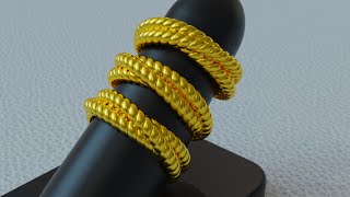 Helix Cartier Ring, Designing less than 5 minutes.