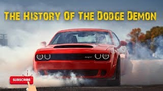 The History Of The Dodge Demon