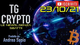 TG CRYPTO - Cosa succede nel mondo Crypto oggi.. senza SBATTI! 🖖News su Bitcoin, prezzo BTC oggi e..