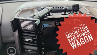 Best 2020 Ram Power Wagon Phone Mount