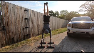 10,000 L-Hold To Handstand (impossible challenge)