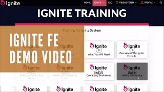 Ignite Demo - Fastest and Easiest Way To Make Money Online