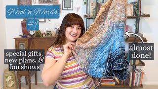 Wool 'n Words Ep. 9 | Knitting Podcast - gifting the hummingbird sweater & finally making new plans