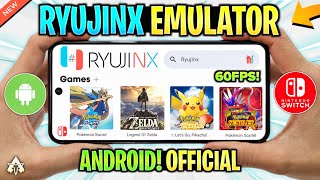 🔥 TESTING RYUJINX EMULATOR ANDROID *OFFICIAL* WITH GAMEPLAY | NINTENDO SWITCH EMULATOR